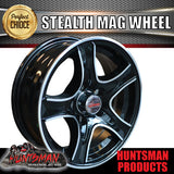 14X5.5 Trailer Caravan HT Holden Stealth Alloy Mag Wheel