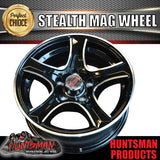 13X5 HT Holden Stealth Alloy Mag Wheel for Trailer Caravan.