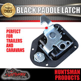 x2 Mini Black E coated Paddle Toolbox Lock Latch.