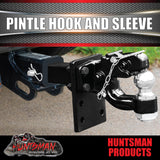 Pintle hook with combination 50mm tow ball & Pintle Receiver
