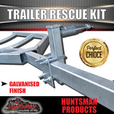 Trailer Rescue Kit & Spare Wheel Holder suit S/L Bearings