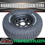 265/75R16 Roadcruza RA8000 Tyre on 16" Black Steel Wheel Rim. 123/120Q 3 Ply Sidewall