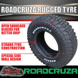 35x12.5R20 Roadcruza RA8000 12 Ply Tyre Rugged Terrain 125Q. 3 Ply Sidewall 35 12.5 20