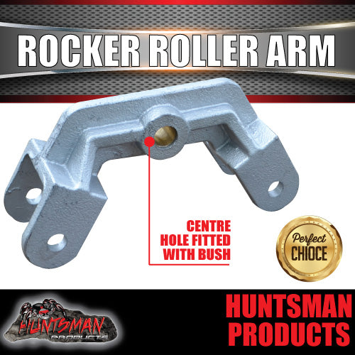 Rocker Roller Centre Arm Suits Trailer Caravan Springs. Galvanised Dac ...