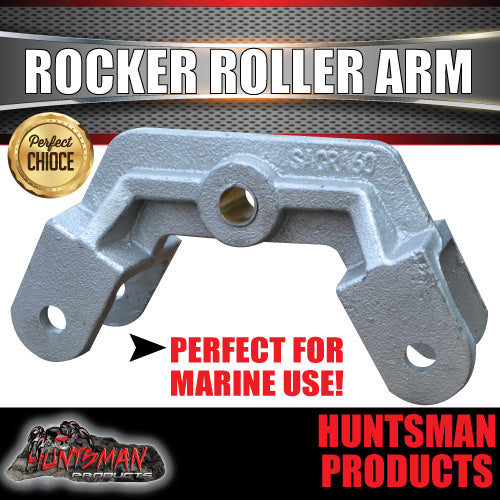 Trailer Centre Rocker Rocker Roller Centre Arm Suits Trailer Caravan Springs. Galvanised Dac ...