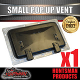 X1 Small black pop up ROOF AIR VENTS