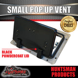 X4 Small black pop up ROOF AIR VENTS