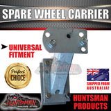 Universal Spare Wheel Carrier Holder Bracket For Boat Trailer Caravan Camper