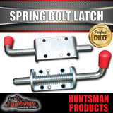 X2 TAIL GATE TRAILER TRUCK SPRING BOLT LATCH CATCH 12X160MM .