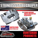x2 Huntsman Products Stainless Steel Trailer Hydraulic Disc Brake Calipers Suits Kodiak
