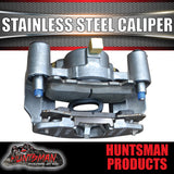x2 Huntsman Products Stainless Steel Trailer Hydraulic Disc Brake Calipers Suits Kodiak
