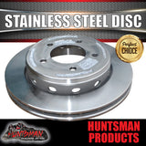 Stainless Steel Full Trailer Hydraulic Ventilated Disc 5 Stud L/C Brake Kit