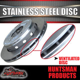 Stainless Steel Trailer Hydraulic Ventilated Disc Brake Kit