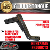 8" DROP OR RISE TOWBAR TONGUE BALL HITCH.