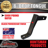 8" DROP OR RISE TOWBAR TONGUE BALL HITCH.