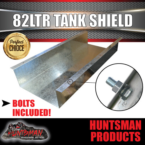 Galvanised 82 Litre Underbody Water Tank Shield