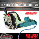 12 Volt Power Operated Black Whale Tail T Handle Folding Lock