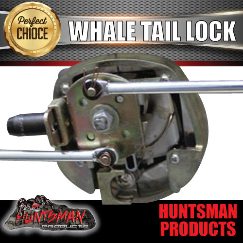 x2 Locking rods suit whale tail locks for extra security. 1200mm x 8mm