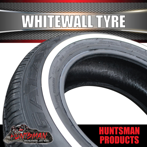 175/70R13 Whitewall Vitour Galaxy Tyres 18mm Line  82T White Wall 175 70 13