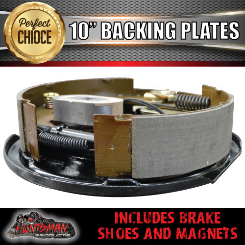 10" 6 Stud Trailer Electric Drum Brake & Coupling Kit.