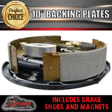 10" 6 Stud Trailer Electric Drum Brake & Coupling Kit.