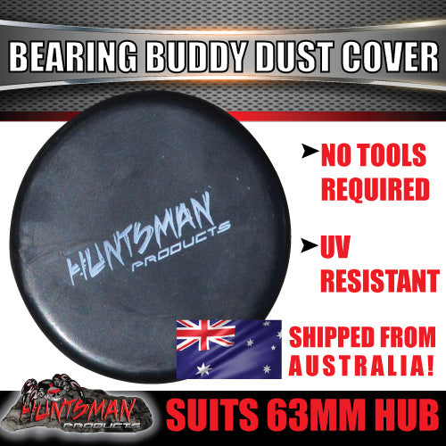 x2 Trailer Caravan Bearing Buddy 63mm Replacement Cap