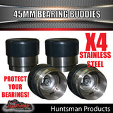 4X 45mm STAINLESS STEEL BEARING PROTECTORS/ BUDDYS