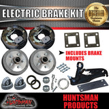 10" 5 Stud Trailer Electric Drum Brake & Coupling Kit