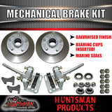 Galvanised Trailer Mechanical Disc Brake Kit.