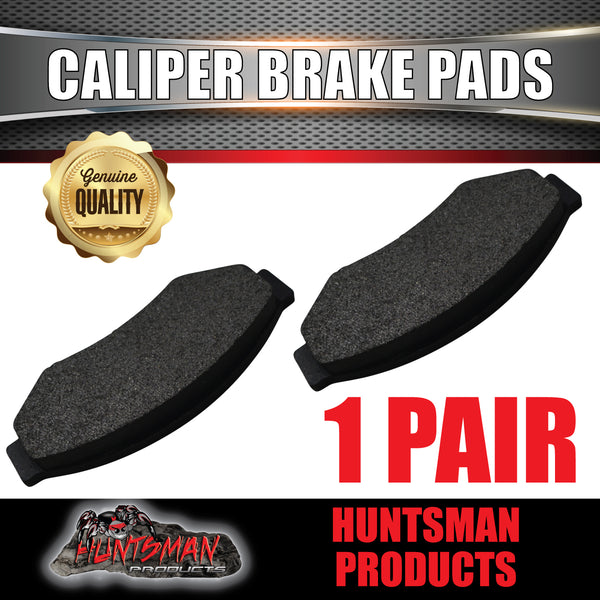 2 x Trailer Disc Brake Pads Suit ALKO Trojan Huntsman Hydraulic Caliper