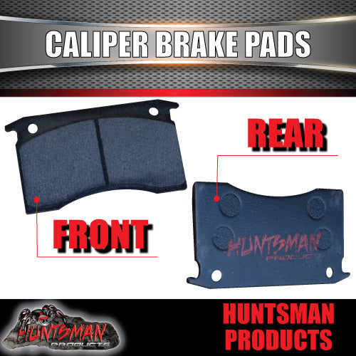 4x BOAT TRAILER MECHANICAL OR HYDRAULIC CALIPER DISC BRAKE PADS.