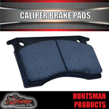 Huntsman Trailer Caravan Mechanical Hydraulic Disc Brake Caliper Pads For 2 Caliper