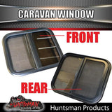 400mm Wide x 500mm High Caravan, Motorhome, Horse Float Sliding Window