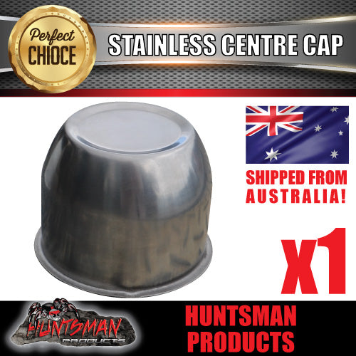 STAINLESS STEEL WHEEL CENTRE CAP- 74MM