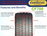225/45R17 Comforser CF700 Tyre 94W XL. 225 45 17