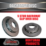 10.9" Dacromet Ventilated Trailer Caravan Hydraulic Disc Full Brake Kit.