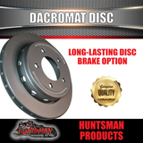 10.9" Dacromet Ventilated Trailer Caravan Hydraulic Disc Brake Kit