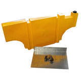 50 LITRE SLIMLINE DIESEL TANK WITH MOUNT KIT.  DPRV50-MK