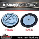 2X Lashing D Ring Tie Down Point & Metal Guard