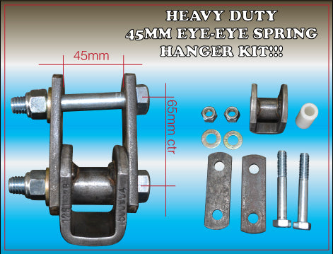 URIAH PRODUCTS UU507000 Trailer Axle Spring Hanger, Weld-On, 4 X 3-In - Foto 11
