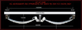 9 LEAF TRAILER CARAVAN GALVANISED DACROMET ROCKER ROLLER TANDEM SPRING SET 4500kg