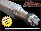 Galvanised Trailer Solid Axle 40mm Square 66". 1675mm. 1000Kg. Boat Jetski Trailer