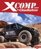40x13.5R17 L/T GLADIATOR X-COMP MUD TYRE. 40 13.5 17