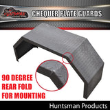 TRAILER GUARDS-OFF ROAD-SINGLE AXLE-CHEQUER STEEL