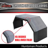 TRAILER GUARDS -OFF ROAD-SINGLE AXLE 330MM - SMOOTH STEEL