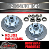 DIY 1600KG Caravan, Boat Trailer Kit. Eye To Eye Springs L/C 12" Mechanical Disc Brakes