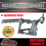 Trailer Caravan Hydraulic Master Cylinder Bracket. Dacromet Finish.  Suit 3/4 & 5/8" Cylinders