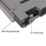 80 LITRE SLIMLINE WATER TANK WITH 12v PUMP.  PRV80S-P