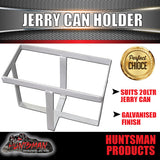 20 Litre Jerry Can Holder Galvanised Dacromet finish