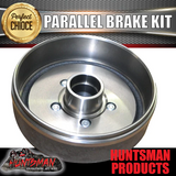 10" Parallel Trailer Electric Brake Kit. S.G Cast Drums.